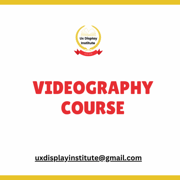 Basic Videography Course ( Learn the Basics​ )