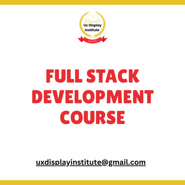 Full Stack Developer Crash Course ( Foundation Level )