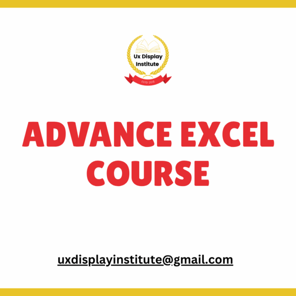 Basic Advance Excel Course ( Build Practical Skills )