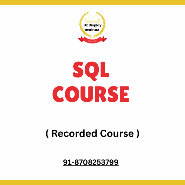 Sql Course