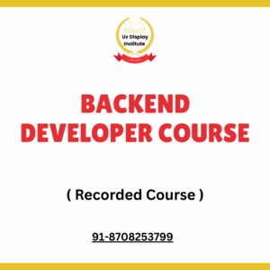 Backend Developer Course