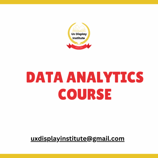 Basic Data Analytics Course ( Build Practical Skills )
