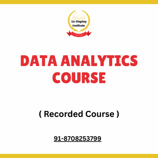 Data Analytics Course