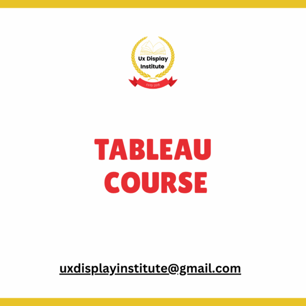 Basic Tableau Course ( Learn the Basics​ )