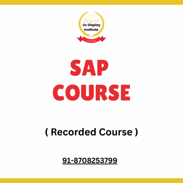 Sap Course
