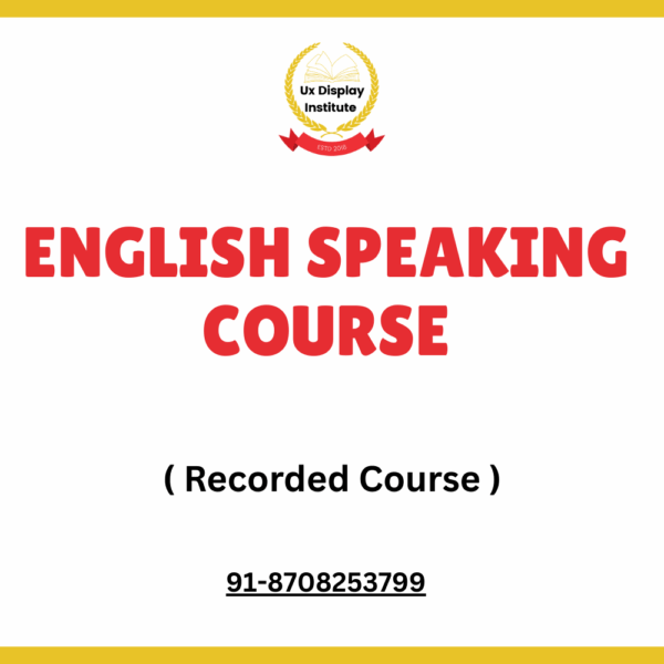 English Speaking Course
