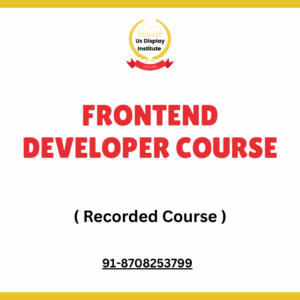Frontend Developer Course